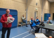 Afscheid genomen van Wim Kamps als penningmeester